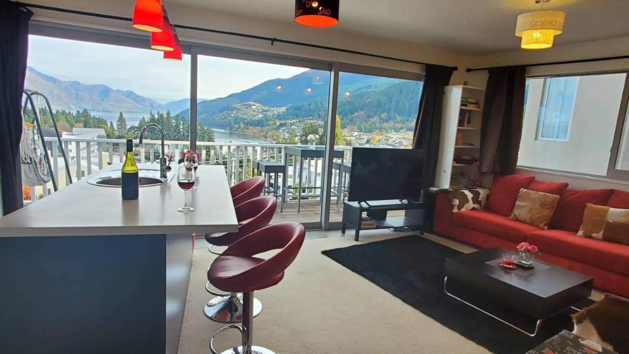 Central Lakeview Apartment With Amazing Rooftop 镇上湖景三室套房 Queenstown Eksteriør bilde